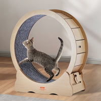 Cat Exercise Wheel – Indoor Cat Treadmill for Exercise & Play