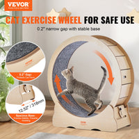 Cat Exercise Wheel – Indoor Cat Treadmill for Exercise & Play
