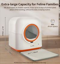 Self-Cleaning Cat Litter Box – Automatic, App Control & Odor-Free