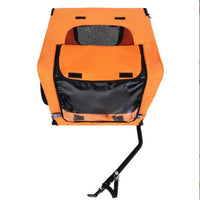 Pet Bike Trailer for Dogs – Collapsible Dog Trailer with All-Terrain Wheels