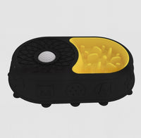Anti-Gulp Rolling Lick Bowl