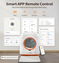 Self-Cleaning Cat Litter Box – Automatic, App Control & Odor-Free