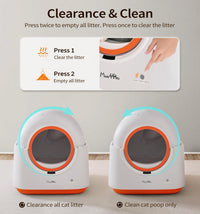 Self-Cleaning Cat Litter Box – Automatic, App Control & Odor-Free