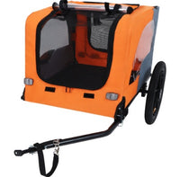 Pet Bike Trailer for Dogs – Collapsible Dog Trailer with All-Terrain Wheels